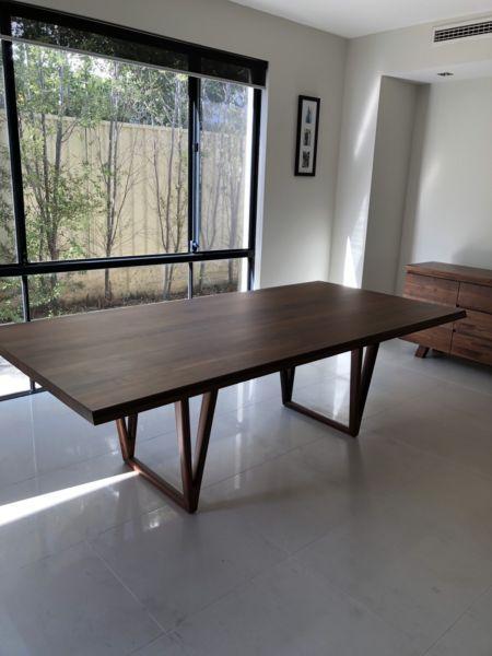 American Walnut Rectangle Dining Table