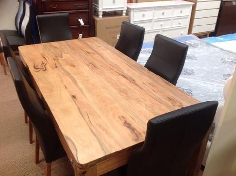 Messina solid Marri 2.0 metre dining tables