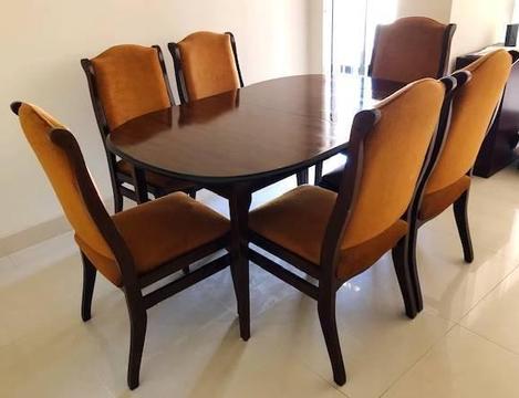 Majestic Retro 7 Piece Dining Suite that Extends to 8 Seater
