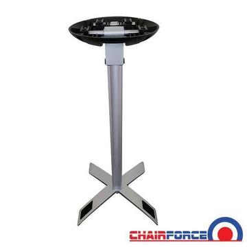 Foldaway Bar Table Base with Adjustable Feet