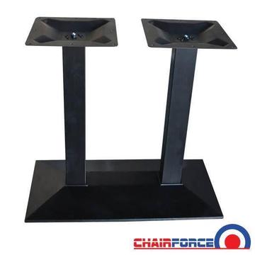 Murray Double Table Base - Adjustable feet 73cm high