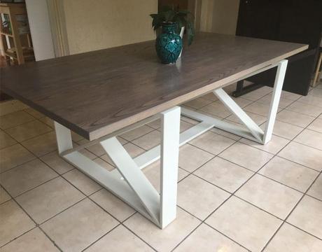 Solid American Oak Designer 2000mm x 1100mm Dining Table