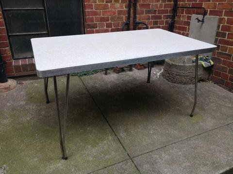 60s 70s retro dining table