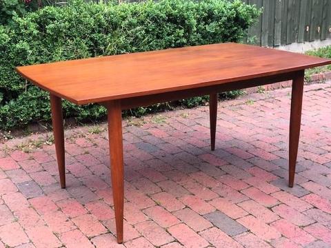FREE DELIVERY Moderntone MCM solid Retro Dining Teak table