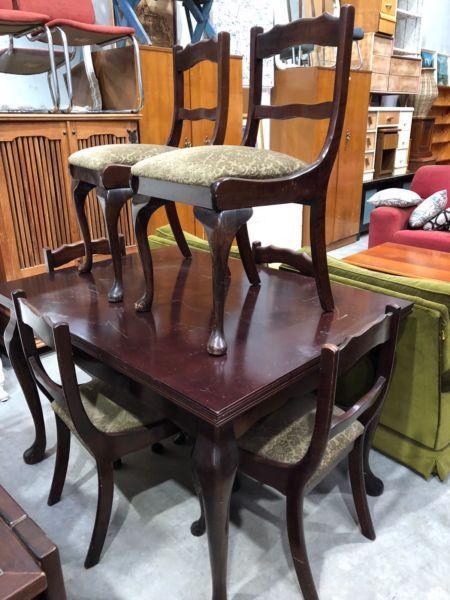 Various dining tables & chairs