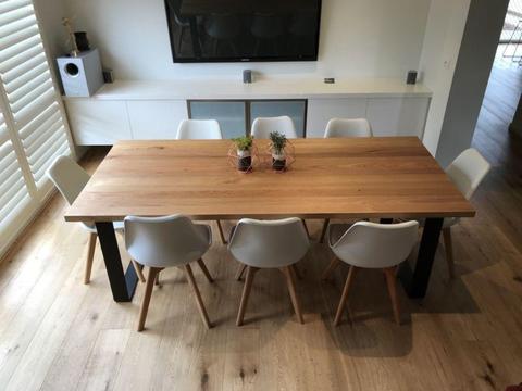 Messmate modern table (Table only) free metro delivery