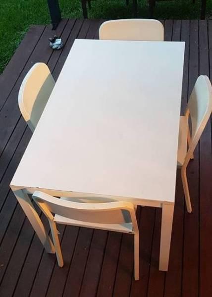 IKEA Dinning Table MUST GO( has been used as outdoor setting)