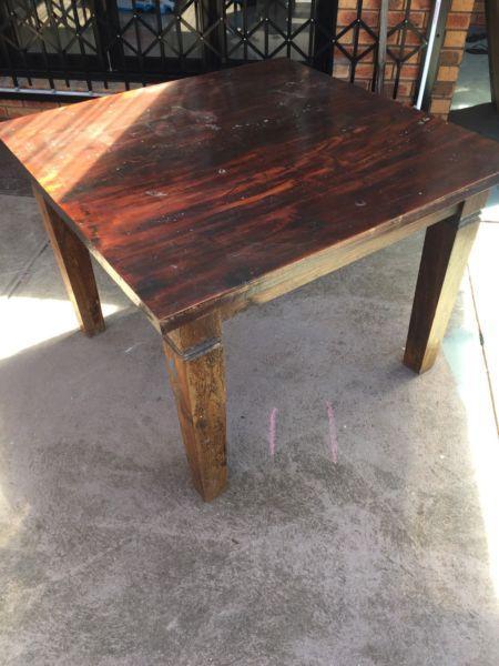 Solid Oak Wooden Dining Table