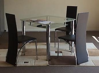 Tempered Glass Dinning Table