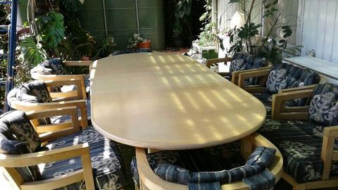 Dining table extension