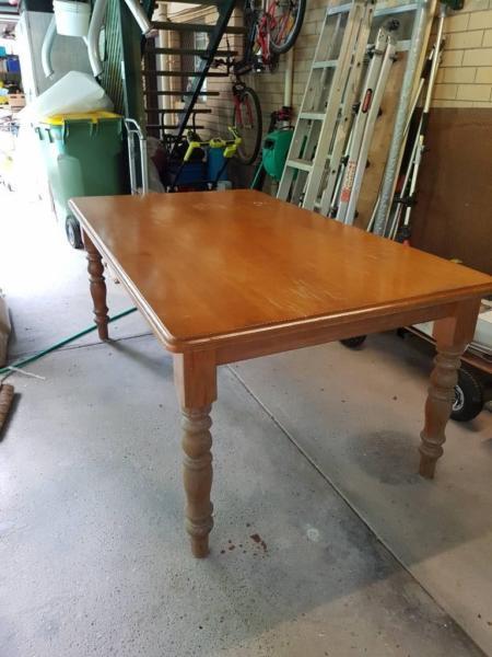 Pine Dining table and chairs