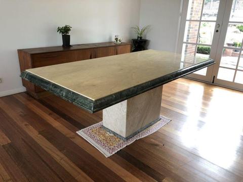 8 Seater Marble Dining Table