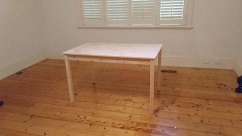 IKEA solid pine INGO kitchen table