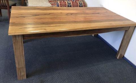 WA Marri 2000mm Dining Table Solid Timber refurbished