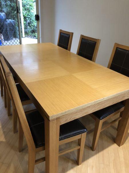 Table and 6 chairs - price drop!!!