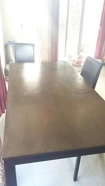 Dinning table without chairs