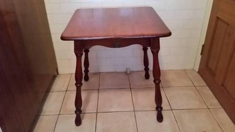 Small square dining table