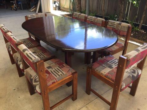 Dining Room Table and Chairs