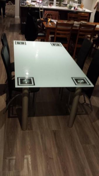 Glass Dining Table 6 seater