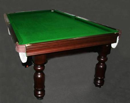 Like NEW Condition - 7 foot POOL/SNOOKER SLATE TABLE