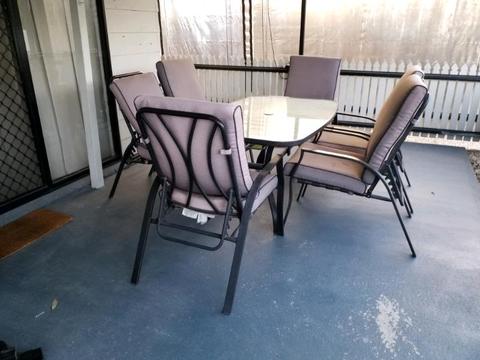 6 seater outside dining table