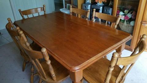 Solid Timber Dining Table / Kitchen Table (Table Only)
