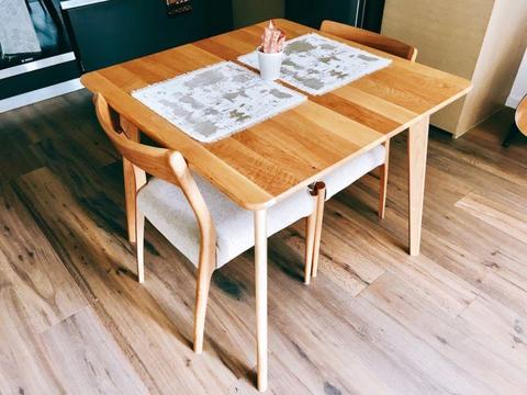 Designer Furniture - Dining Table | Polished Wooden Chairs