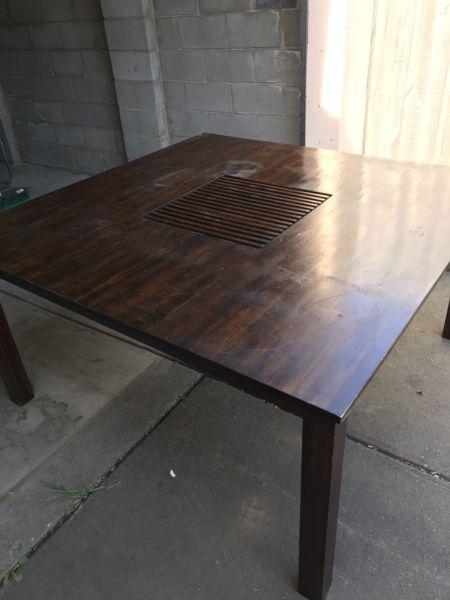 Free dining table and computer table—- pick up only