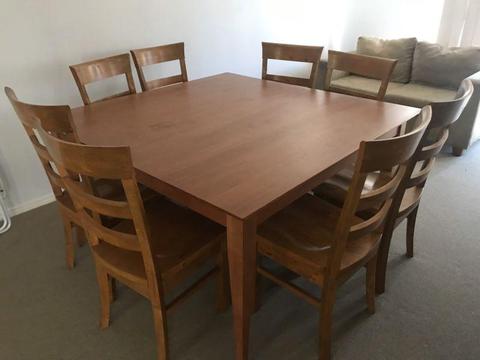 8 seater dining setting