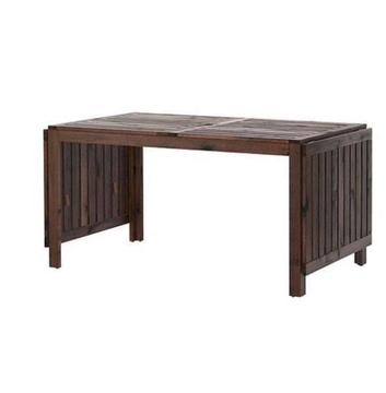 APPLARO Wooden Outdoor Extendable Dining Table