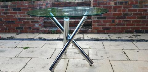 Lily Glass Dining table from Harvey Norman