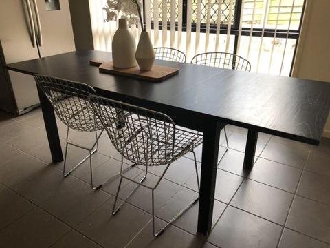 Black Dining Table (table only)