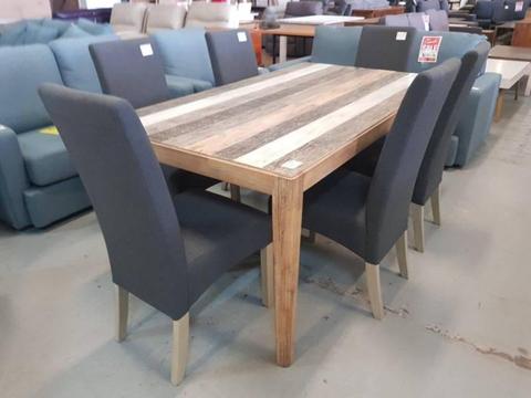 5PC, 7PC, 9PC DINING SUITES!! RANGE OF SIZES AND STYLES AVAILABLE