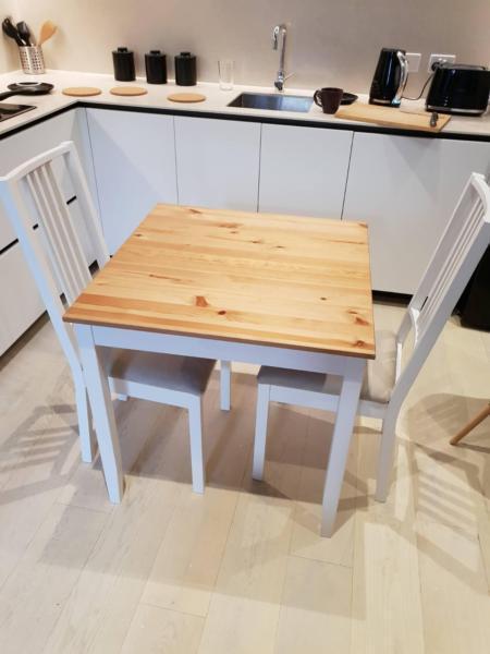 IKEA Lerhamn Table and Borje Chairs