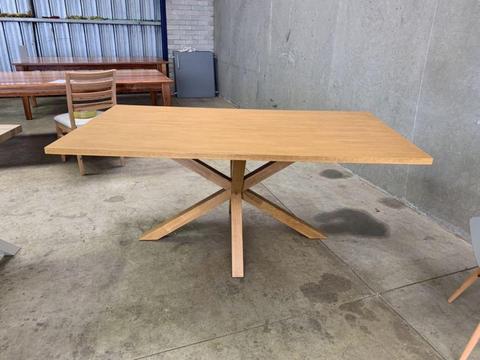 6 - 8 seater dining table - dining tables clearance centre