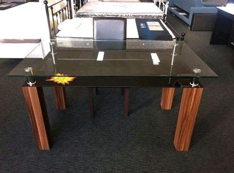 Brand new Tempered Glass Dining Table- Delivery Available