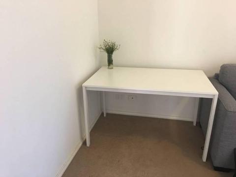 Ikea White Dining/Study Table - Excellent Condition