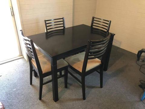 Dining Table with four Chairs
