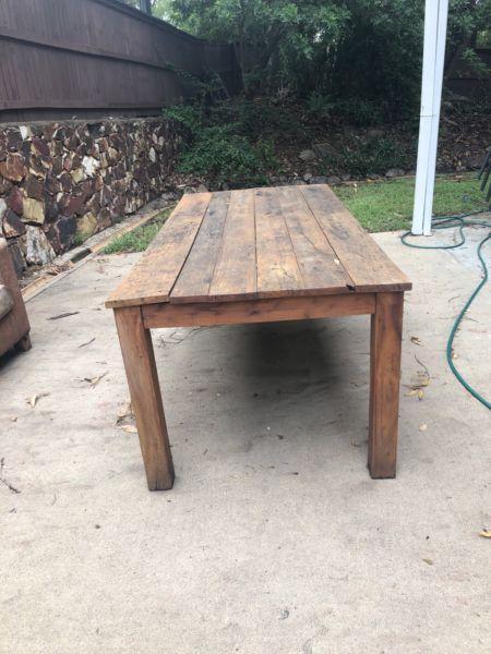 Wooden table