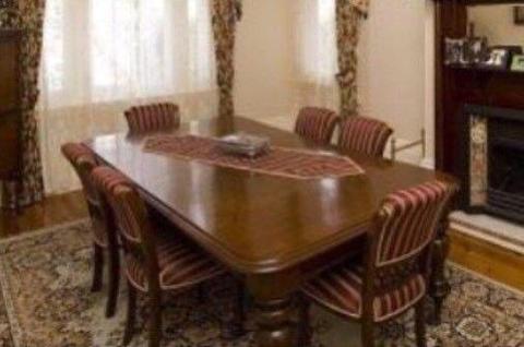 Table Dining - Mahogany solid timber - table only