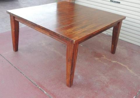 Square Pine Solid Table