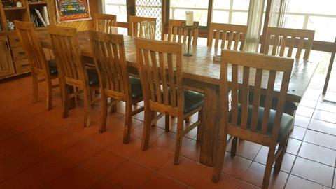 12 seater dining table