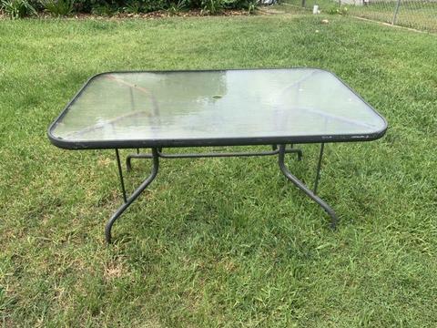 Outdoor dining table 6 seater