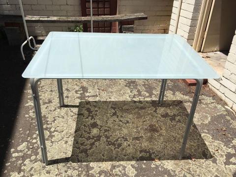 Glass Top table