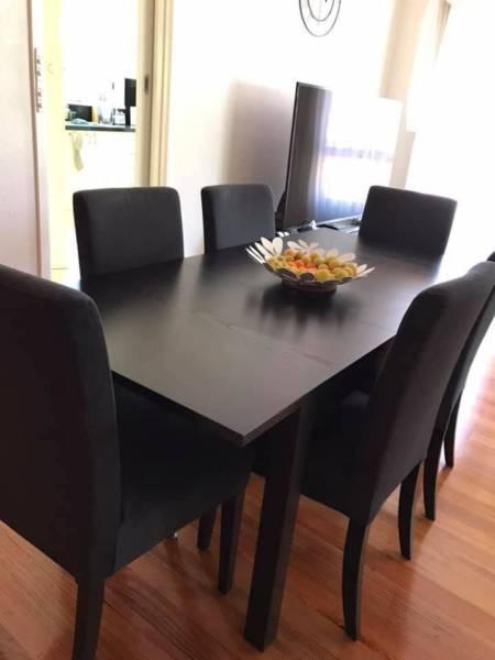 Ikea dining table and chairs