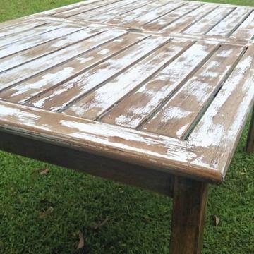 Outdoor Timber Table