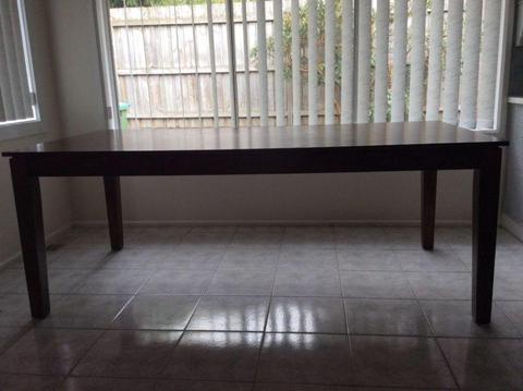 Family Timber Dining Table in great condition