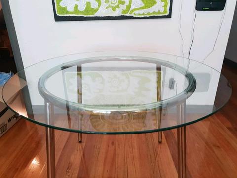 Ikea glass table - perfect condition