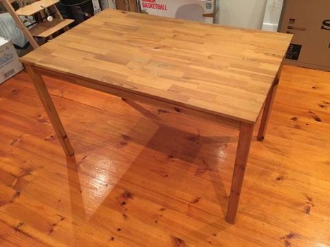 IKEA wooden table
