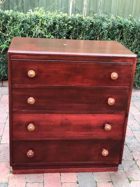 FREE DELIVERY! Unique Myer Heritage style Tallboy drawers!